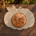 thumbnail image 4 of Embroidered Pumpkin Placemat Linen Insulated Halloween Table Mat Thermal Protection for European Style Dining Table Decor by MPOISVA, 4 of 6