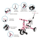 thumbnail image 3 of Triciclo Evolutivo The Baby Shop  4 en 1 Bicicleta de Equilibrio y Balance Rosa -, 3 of 7