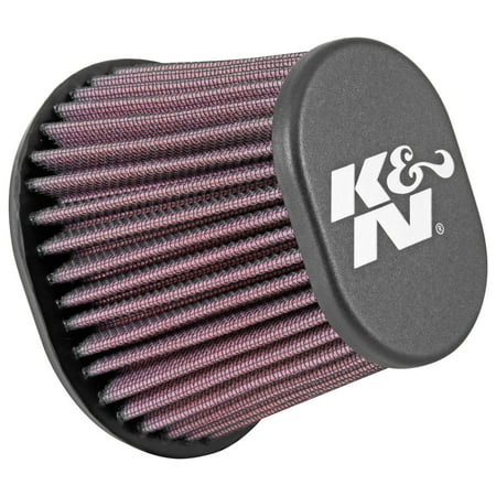 K&N RE-0961 Universal Clamp-On Air Filter: Oval Tapered; 2.438 in (62 mm) Flange ID; 4 in (102 mm) Height; 4.5 in x 3.75 in (114 mm x 95 mm) Base; 3 in x 2 in (76 mm x 51 mm) (Best Air Max 95)