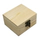 thumbnail image 1 of Joyero de madera, joyero, cofre del tesoro portátil, caja de regalo de recuerdo, 1 of 9