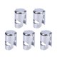 thumbnail image 5 of Toystoory 5 unids/set entusiastas del vino y la cerveza se regocijan nuestros corchos duraderos mantienen sus bebidas frescas corcho de champán plata3.8*5.5CM 2Conjunto, 5 of 6