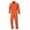 Orange, variant on Portwest C814 Iona Lightweight Reflective Cotton Coverall Orange, 6X-Large