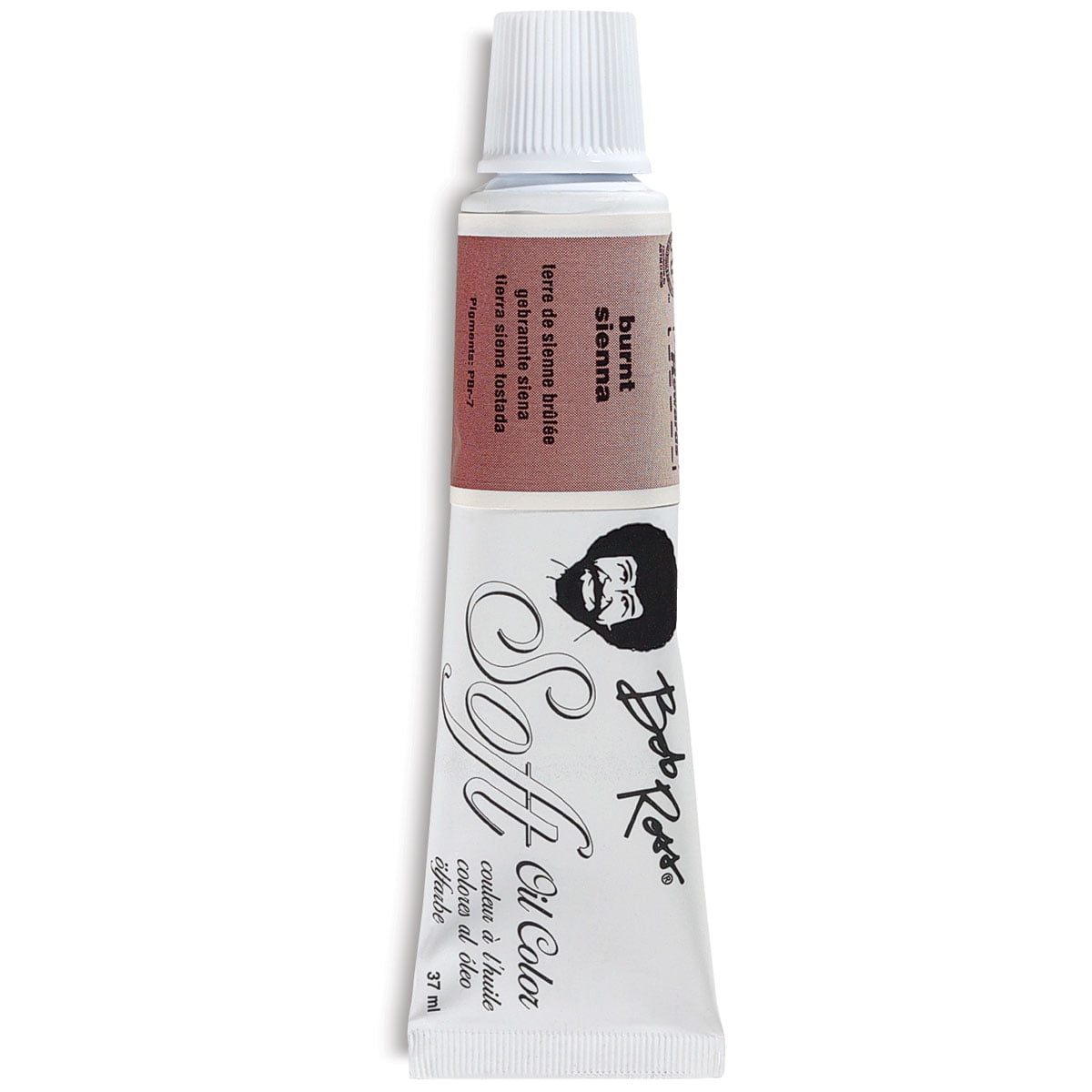 Bob Ross MR67-16 37 ml Soft Oil Color Paint - Burnt Sienna