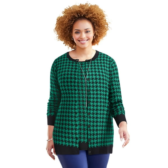 Catherines Women's Plus Size Liz&Me Classic Cardigan