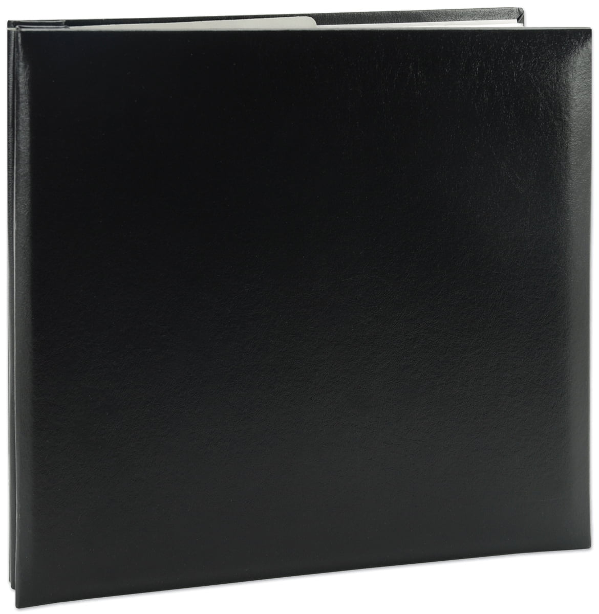 8 x 8 inches Pioneer Leatherette Post Bound Album Black 