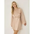 thumbnail image 3 of Mini Satin Dress with Angel Arms, 3 of 5