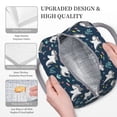 thumbnail image 3 of Disketp Friendly Sharks Bolsa Térmica para Almuerzo, Lonchera con Abertura Amplia y Gran Capacidad, Organizador Reutilizable para Mujeres, Hombres y Adultos, 3 of 6