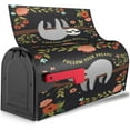 thumbnail image 2 of Follow Your Dreams Cute Sloth Baby Waterproof Mail Cover Magnetic Mailbox Wraps Post Letter Box Cover for Garden Home Decor 25.5x21 in, 2 of 5