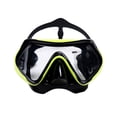 thumbnail image 1 of ZAXARRA Masque de Plongée en Silicone avec Cadre Anti-Chute Outil de Lentille Anti-Buée, 1 of 9