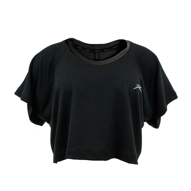 Crop Top Deportivo atletica Talla EG Negro