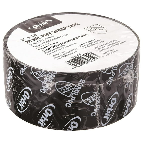 5-Pack Sprinkler System 2-Inch X 50-Foot 20 Mil Pipe Wrap Tape 53550