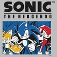 thumbnail image 2 of Mens Sonic the Hedgehog Trio Group Shot Lightweight Hoodie, 2 of 4