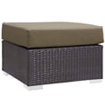 thumbnail image 4 of Lounge Armchair Table Set, Brown, Rattan, Wicker, Outdoor Patio Balcony Cafe Bistro Garden Hospitality Restaurant, Modern Contemporary HB32989, 4 of 6