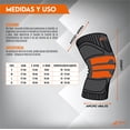 thumbnail image 4 of 2PCS - Rodillera Deportiva de Compresión con Almohadilla de Gel para Rótula y Estabilizadores Laterales, Rodillera Hyperz (PAR), 4 of 6