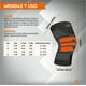 thumbnail image 4 of 2PCS - Rodillera Deportiva de Compresión con Almohadilla de Gel para Rótula y Estabilizadores Laterales, Rodillera Hyperz (PAR), 4 of 6