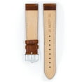 thumbnail image 3 of Hirsch Boston Artisan Leather Watch Strap - Golden Brown - M - 16mm - Silver Buckle, 3 of 9