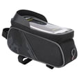 thumbnail image 3 of Bike Phone Front Frame Bag, Earphone Hole Design Large-capacity Front Frame Top Tube Handlebar Bag Phone Case  For Road Bike For Outdoor Sports, 3 of 8