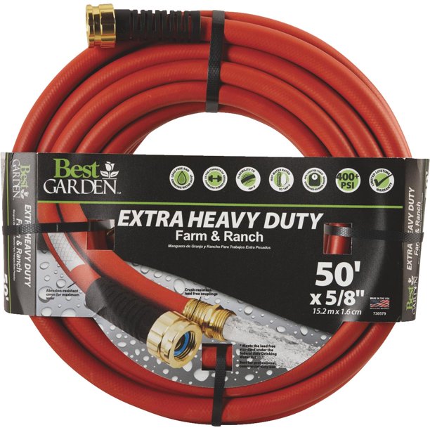 Swan Products LLC 5/8"x50' Farm&ranch Hose CDBSGHW58050