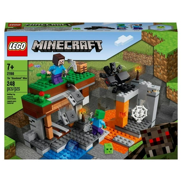 Set LEGO Minecraft La Mina Abandonada 21166 Walmart en línea