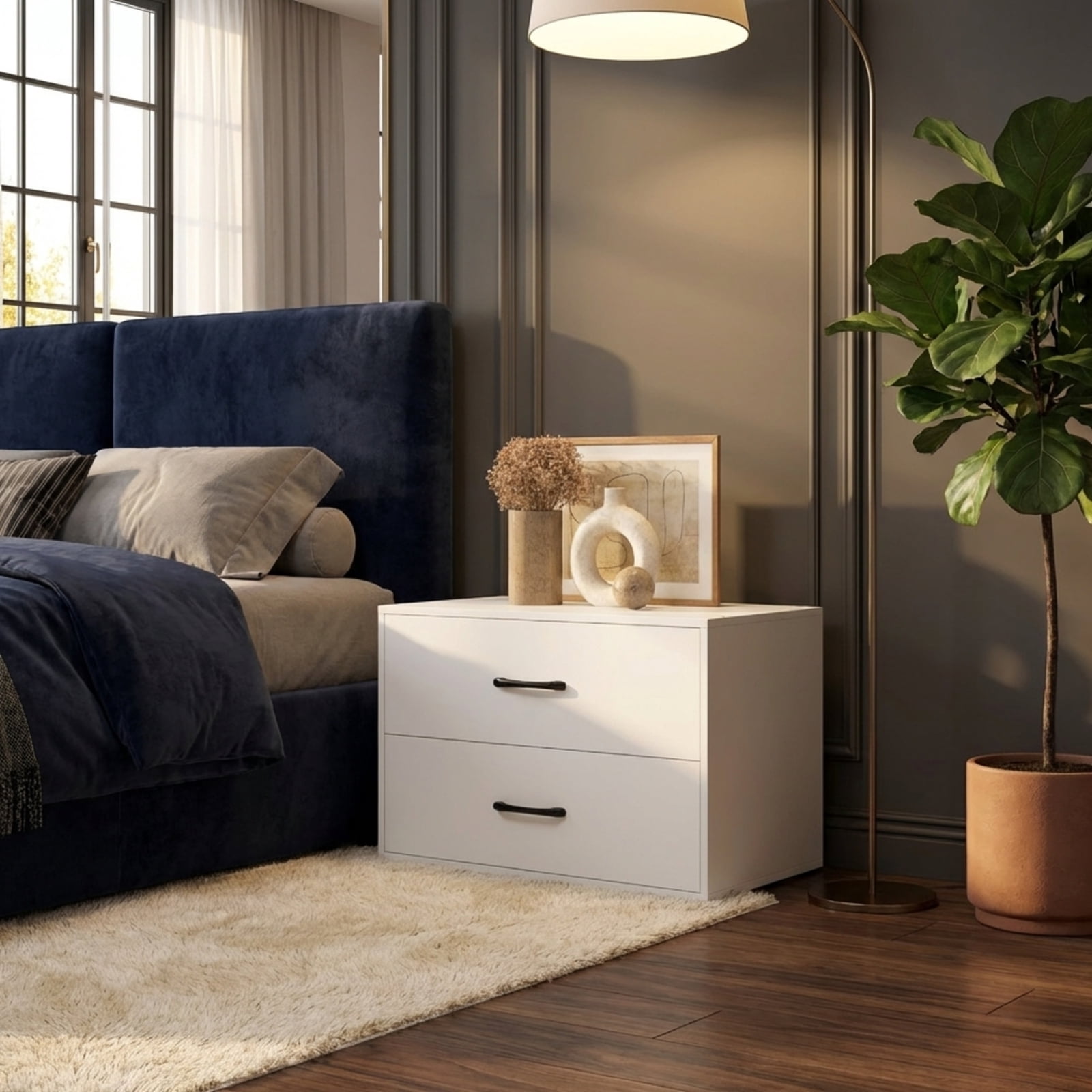 Furnibear 2, White - Bedroom Closet Office Dresser Organizer Home Furniture Home Furniture Home Furniture