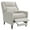 Beige, variant on Aukfa Mid-Century Modern Pushback Recliner Chair, Linen Upholstered, Gray, High Back