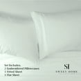 thumbnail image 5 of Sweet Home Collection 1500 Series Bed Sheets - Extra Soft Microfiber Deep Pocket Sheet Set - Mint, RV Queen, 5 of 6