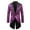 Purple, variant on EQWLJWE Mens Sequin Tuxedo Tailcoat Swallowtail Suit Jacket Dinner Party Wedding Blazer Slim Fit Show Tux Dress Coat Gifts for Dad Purple L
