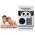 thumbnail image 2 of Cartoon Piggy Bank Coin Piggy Bank Atm Deposit Machine Automatic Panda Piggy Bank Code Locks For Children, 2 of 5