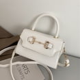 thumbnail image 5 of Bolso de diseño simple, bolso de mujer, bolso de hombro tipo bandolera de cuero artificial a la moda, 5 of 5