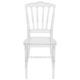 thumbnail image 6 of Flash Furniture 2 Pack Flash Elegance Crystal Ice Napoleon Stacking Chair, 6 of 7