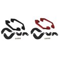 thumbnail image 3 of Justharion Motorcycle Grab Handles Passenger Armrest Grab For Tail Rear Bar Handle Armrest Rear Passenger Black, 3 of 6