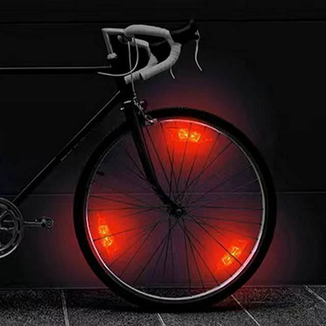 Wzzjkit LED Bike Light Spoke Light Six Light Colors To Choose Night Ride Outdoor Cycling Equipment Bicycle Tire Spoke Light