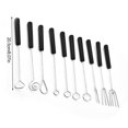 thumbnail image 3 of tredstone 10Pcs Chocolate Dipping Fork Stainless Steel DIY Cake Dipping Tools High Strength Durable Barbecue Forks Decorating Tool Home, 3 of 4