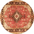 thumbnail image 1 of Ahgly Company Indoor Round Persian Orange Traditional Area Rugs, 7' Round, 1 of 1