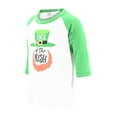 thumbnail image 2 of Unique Baby Boys St Patricks Luck Of The Irish Raglan Shirt (3Y, Green), 2 of 5