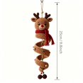 thumbnail image 2 of Amigurumi Crochet Kit Christmas Reindeer Ornament Handmade Holiday Craft Supplies For Beginner DIY Decor, 2 of 5