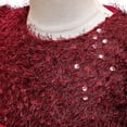 thumbnail image 5 of HBYJLZYG Sequins Tulle Puffy Dress, Toddler Girls Flowers Temperament Bowknot Birthday Party Gown Dresses 3-10 Years, 5 of 9