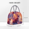 thumbnail image 2 of Easygdp Sunset Cloud Corgi Bolsa de Almuerzo Insulada Grande, Forro de Aluminio, Diseño Espacioso, a Prueba de Fugas, Ideal para Trabajo, Picnics, Viajes y Actividades al Aire Libre, 2 of 6