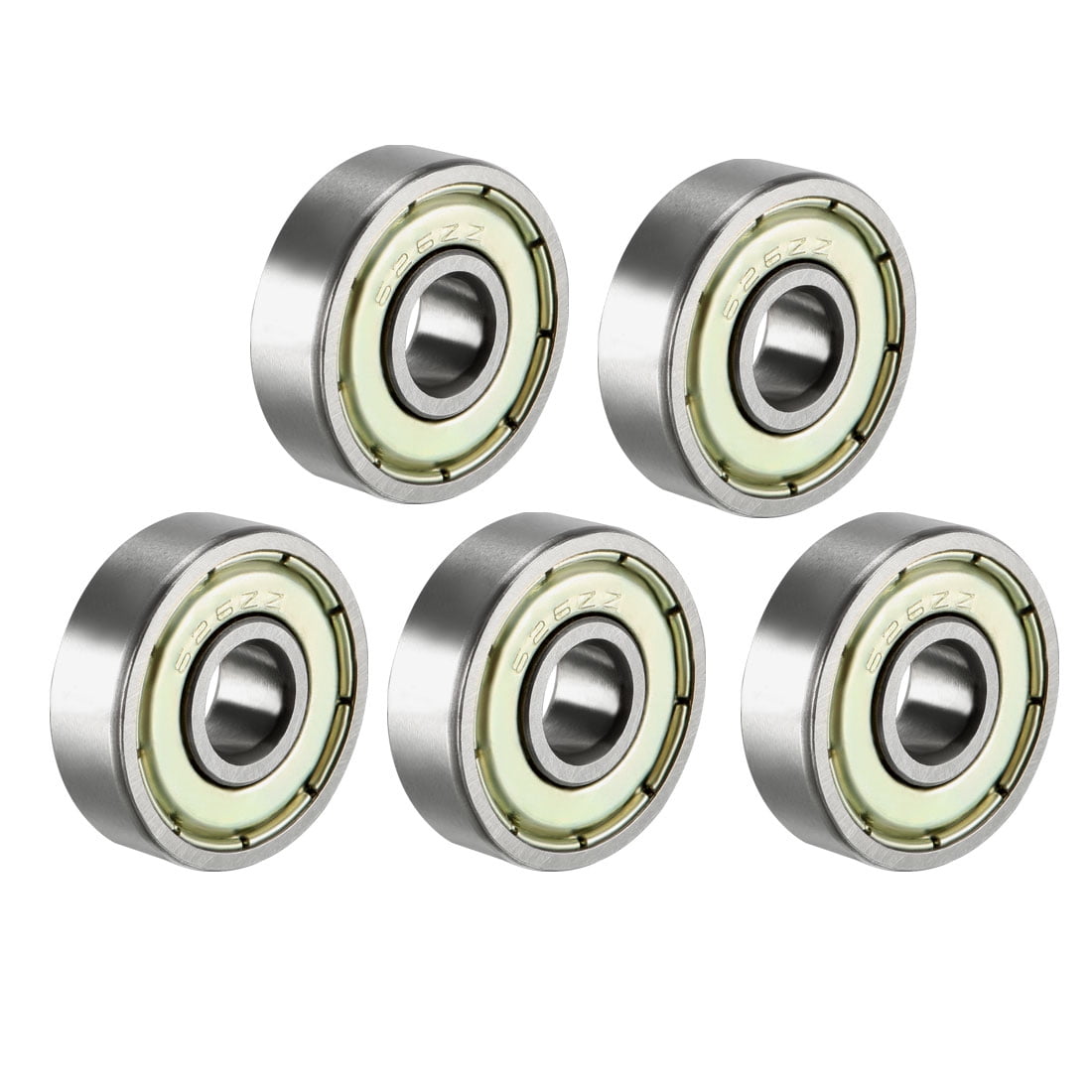 Deep Groove Ball Bearing 626Z Single Shield 6mm x 19mm x 6mm Chrome