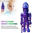 thumbnail image 4 of Dserhfy 3D Printed Skeleton Knight Figurine Movable Joints Halloween Spooky Skeleton Warrior Articulated Skeleton Soldier Model Toy Desktop Decoration Ornament, 4 of 8
