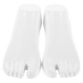 thumbnail image 6 of Hemoton 1 Pair Realistic Plastic Foot Mannequin Sock Display Stand for Shoes Anklet Jewelry and Socks for Retail Stores and Photography Props, 6 of 8