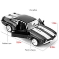 thumbnail image 2 of Coche de juguete RMZ City Chevrolet Camaro SS 1969 1:36 negro, 2 of 7