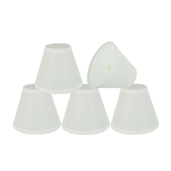 Aspen Creative Corporation 6'' Linen Empire Candelabra Shade (Set of 5)