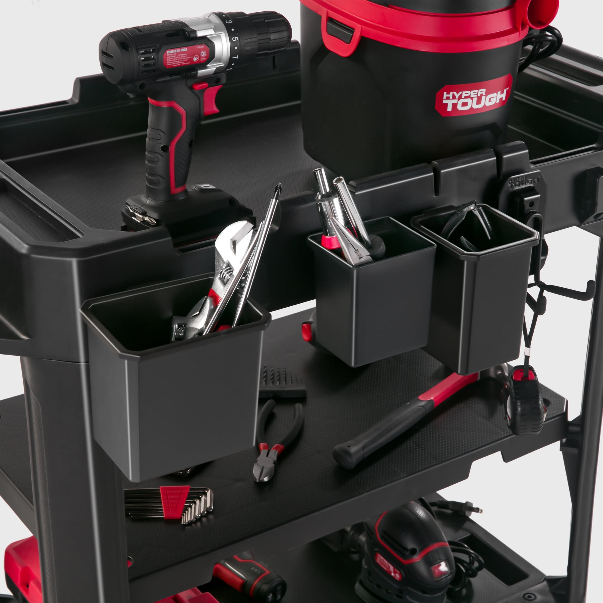 Hyper Tough Hyper Stack Snap Bin – Modular Storage Bin for Small