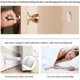 thumbnail image 4 of Tope de puerta de 3,5 pulgadas, de acero inoxidable con puntas de goma, para montaje en pared, 3 unidades, 20241206..020, 4 of 5