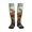 1 Black, variant on Floral Rhino With Birds Printed Sports Compression Socks - 15-20mmHg Graduated Compression, High-Performance Soft and Breathable Socks for Men and Women