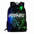 thumbnail image 1 of Cartoon Unspeakable Backpack Kids Travel Rucksack Daypack Laptop Backpacks Students Bookbag Gifts, 1 of 5