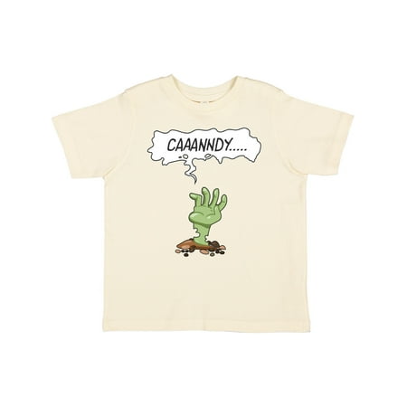 

Inktastic Caaaanndy.... Halloween Zombie Hand Gift Toddler Boy or Toddler Girl T-Shirt