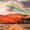 Rainbow Country Road, variant on Elephant Stock Rainbow Country Road Wall Art - Horizontal Multi Panel Canvas - 5 Pieceliving Room Wall Decor - Photography Nature Multi Panel - Orange And Brown Decor - 29" x 12"