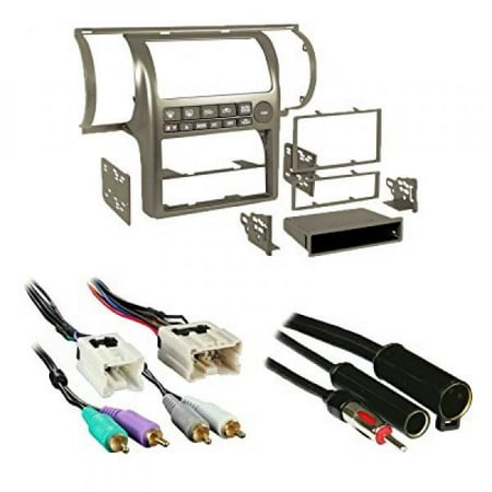 Metra 99 7604t Tan Single Double Din Stereo Installation Dash Kit Metra 99 7604t Tan Single Double Din Stereo Installation Dash Kit For 2003 2004 Infiniti G35 Wiring Harness Antenna Adapter